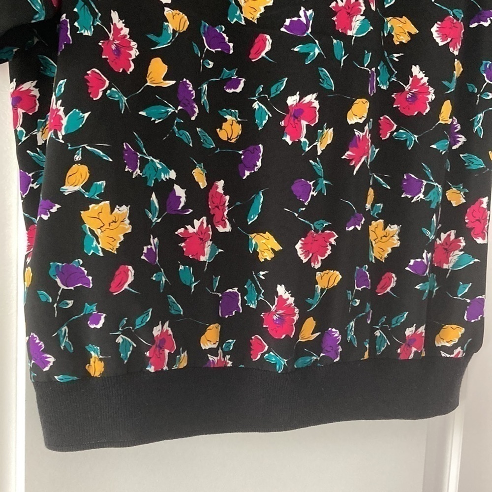 Alfred Dunner blouse 18 floral grandmacore - Picture 8 of 11